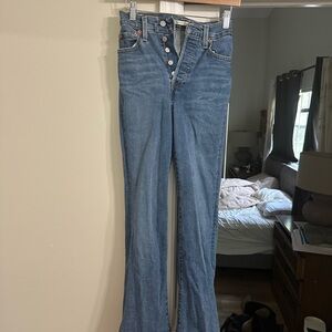 Levi's Ribcage Boot jeans